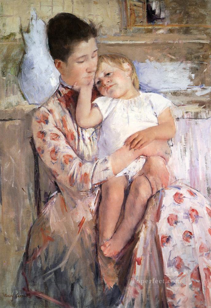 Mother And Child 1890 mothers children Mary Cassatt Oil Paintings